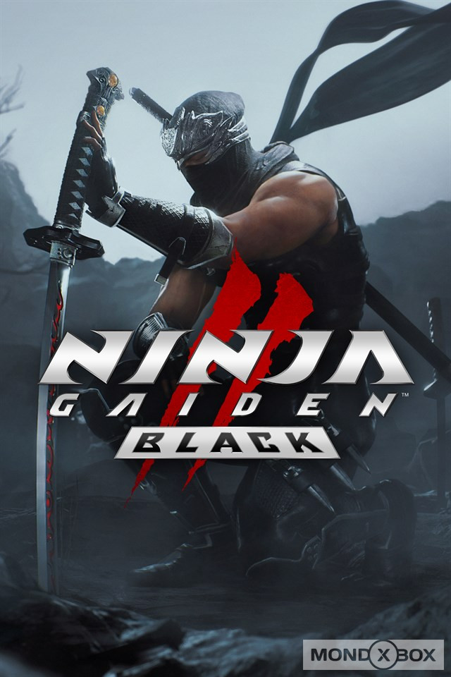 Copertina di Ninja Gaiden 2 Black